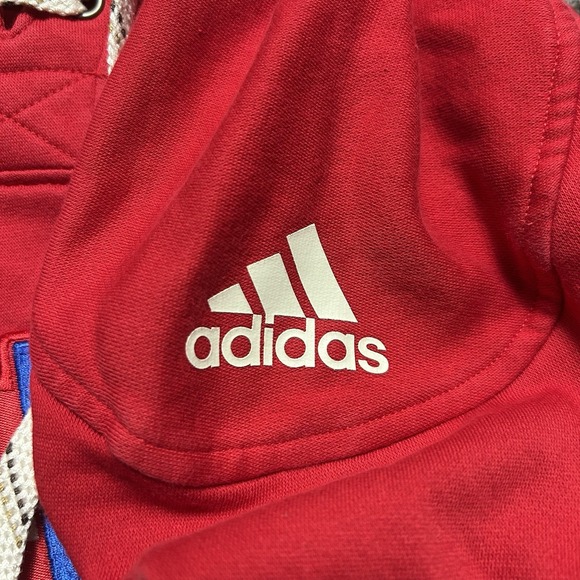 Washington Capitals Men's M Hoodie Sweatshirt Red Adidas - Picture 7 of 12